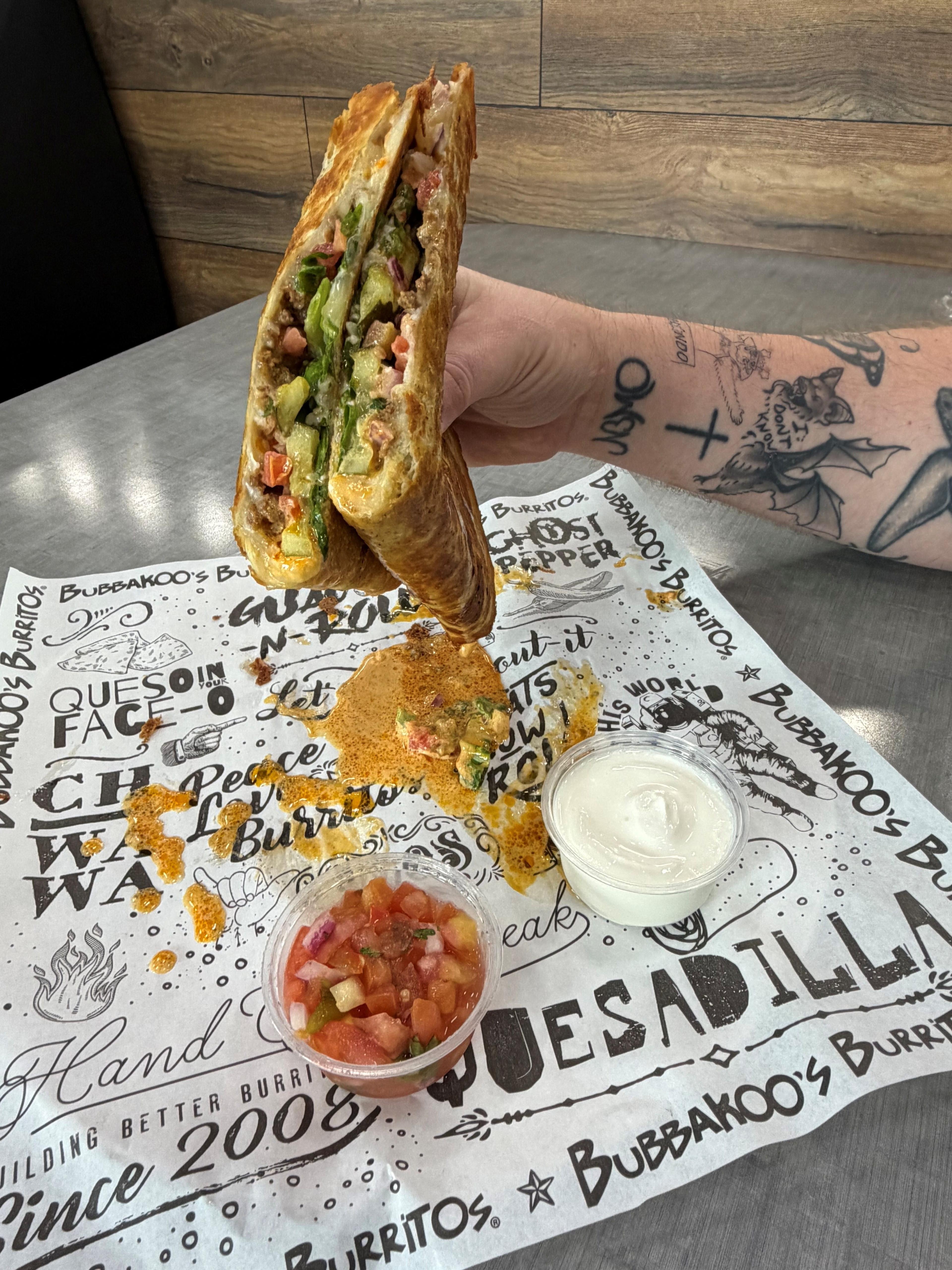 Smash Burger Burritodilla